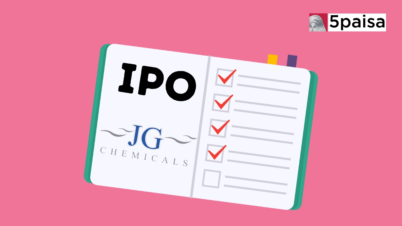 JG Chemicals IPO How to check IPO Allotment Status? 5paisa
